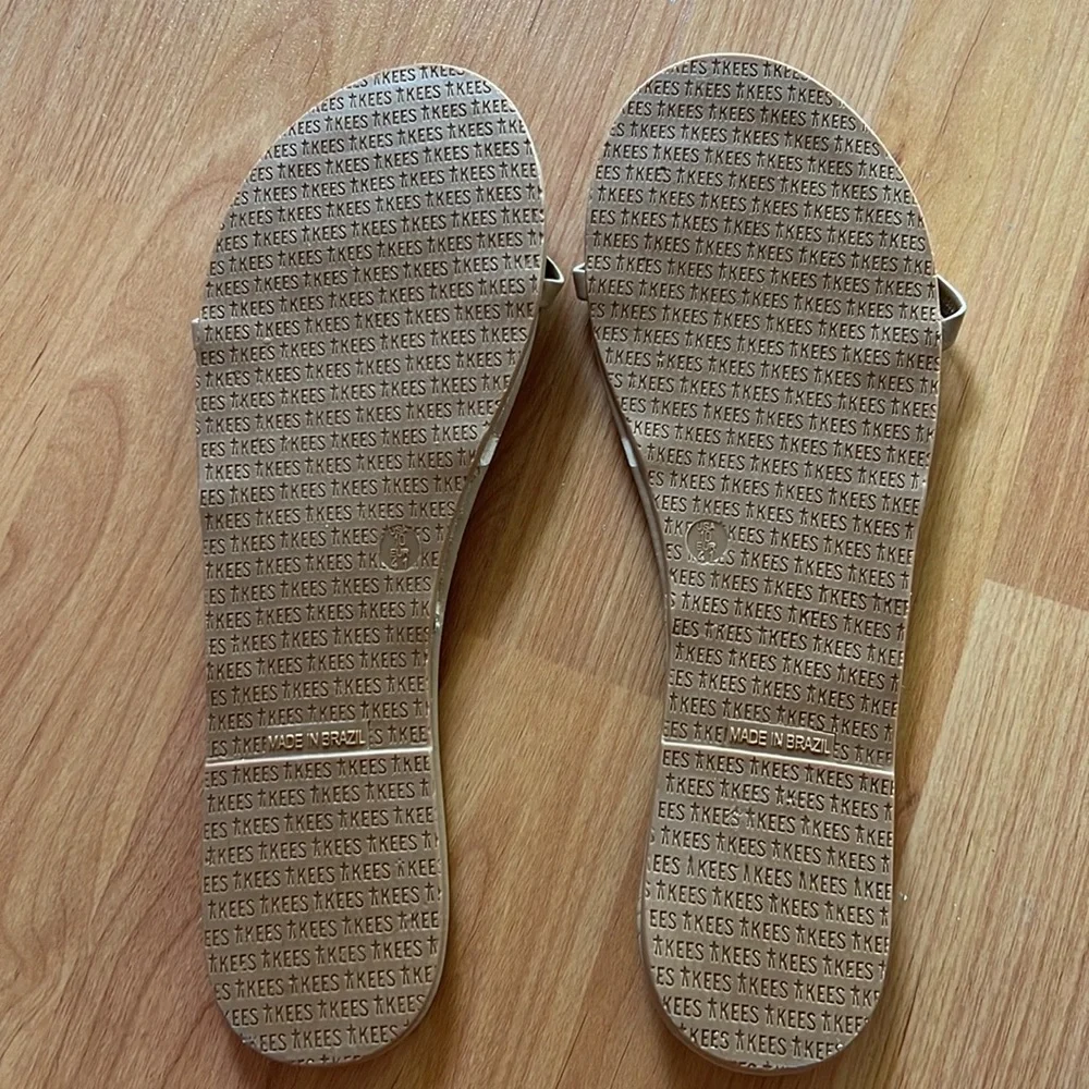 TKEES Nude Sandal, Size 10 - Picture 5 of 5